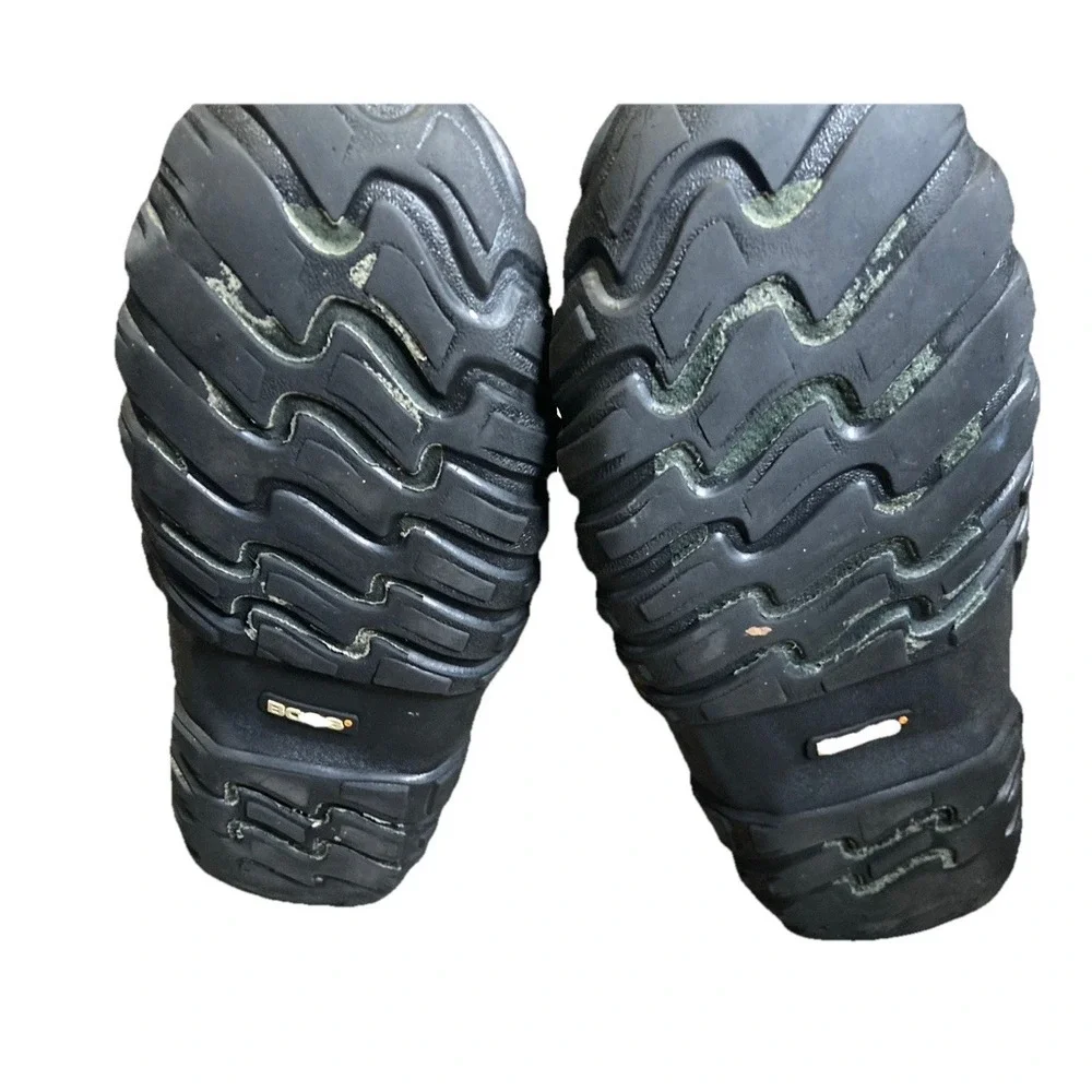 Bogs Classic Mid Waterproof Neoprene Rubber Boots Men's 17 Black Insulated